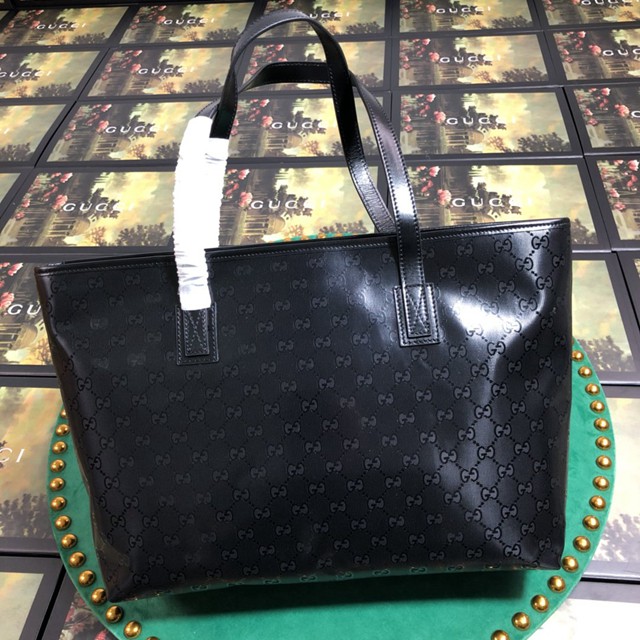 Gucci經典款女包 2Gucci古奇小號肩背斜挎包37 古馳Gucci女士購物袋 古奇專櫃同步爆款 GG高級人造革手提袋  gqy2110